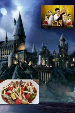 ปกนิยาย บันทึกการเดินทางของคำหล้า ณ hogwarts