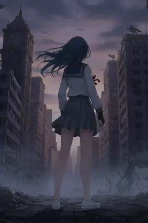 ปกนิยาย ผจญภัยในโลกที่พังทลาย