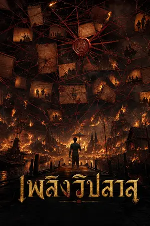 ปกนิยาย เพลิงวิปลาส : บันทึกคดีวิปลาสแห่งอโยธยา