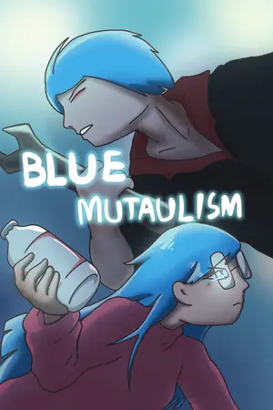 ปกนิยาย BLUE MUTAULISM สายใยสีคราม