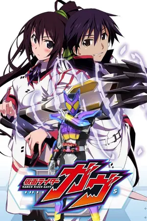 ปกนิยาย infinite stratos​X kamenrider​ gav
