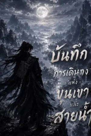 ปกนิยาย บันทึกการเดินทางแห่งขุนเขาและสายน้ำ