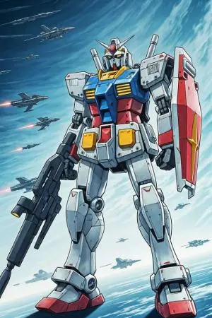 ปกนิยาย เกิดใหม่เป็นกันดั้ม เลี้ยงต้อยFIC GUNDAM