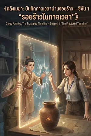 ปกนิยาย S1 รอยร้าวในกาลเวลา《คลังเมฆา: บันทึกกาลเวลาผ่านรอยร้าว》