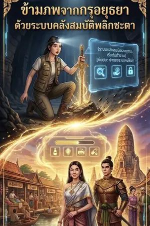 ปกนิยาย ข้ามภพจากกรุอยุธยาด้วยระบบคลังสมบัติพลิกชะตา