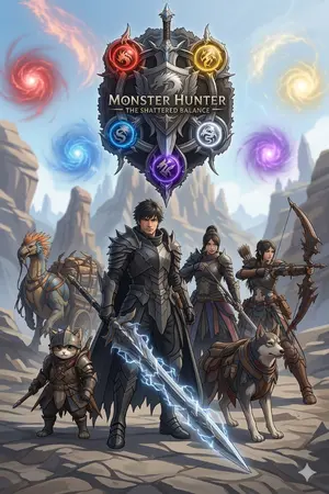 ปกนิยาย Monster Hunter: The Quintessence Legacy