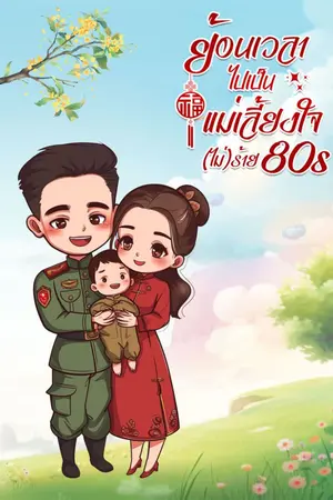 ปกนิยาย ย้อนเวลาไปเป็นแม่เลี้ยงใจ(ไม่)ร้าย 80s