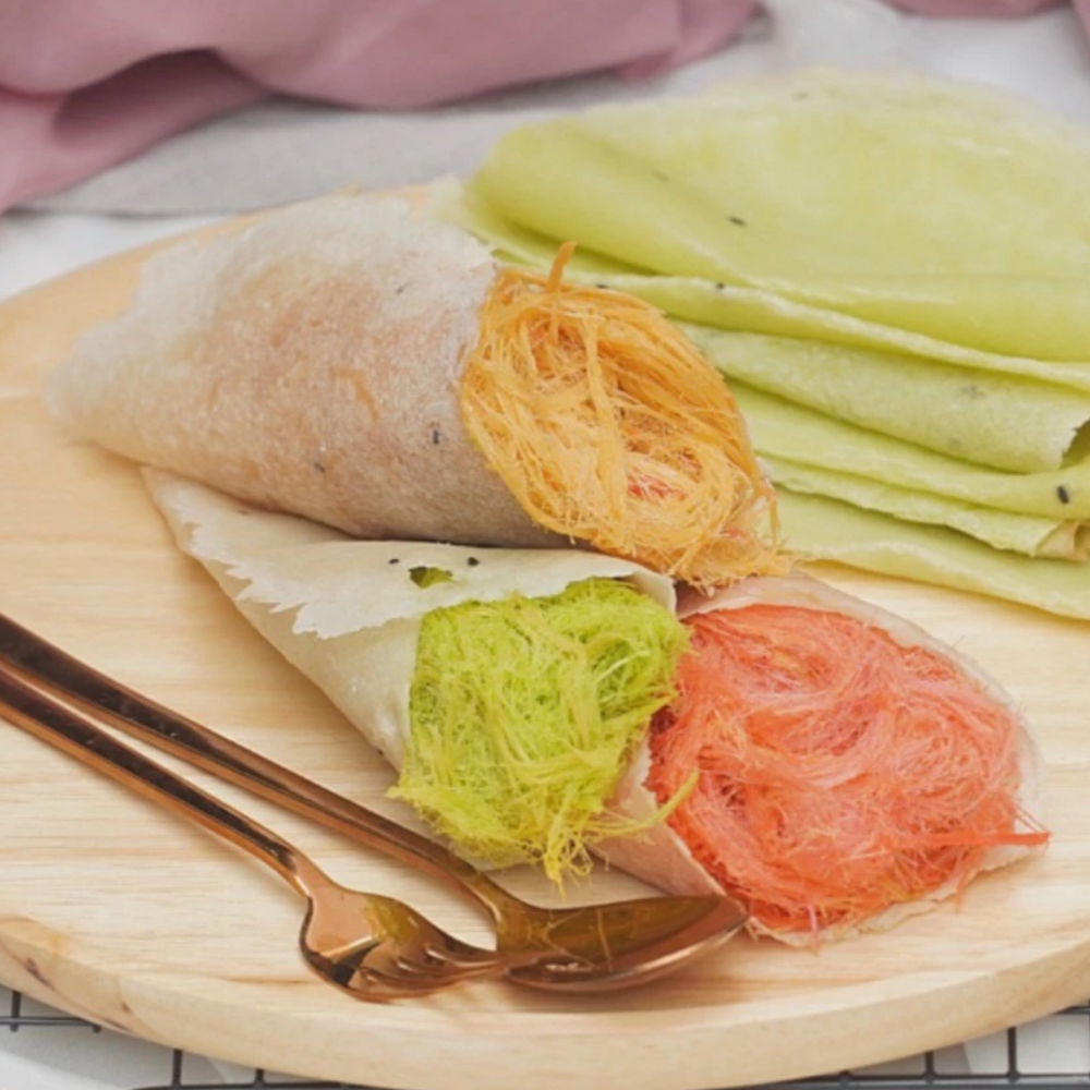 ภาพจาก ร้านโรตีสายไหม บังอิมรอน 