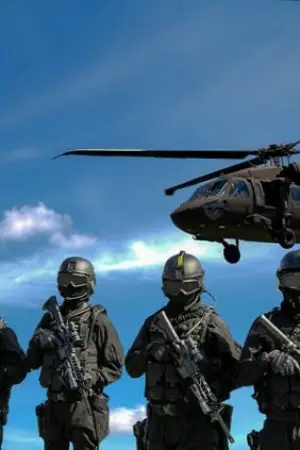 ปกนิยาย ผมจำเป็นที่จะต้องเป็นทหารให้กับฐานฐานหนึ่ง SS1