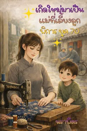 ปกนิยาย เกิดใหม่มาเป็นแม่ที่เลี้ยงลูกพิการ ยุค 70 (มี E-BOOK)