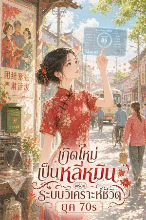 ปกนิยาย เกิดใหม่เป็นหลี่หมินพร้อมระบบวิเคราะห์ชีวิต ยุค 70s
