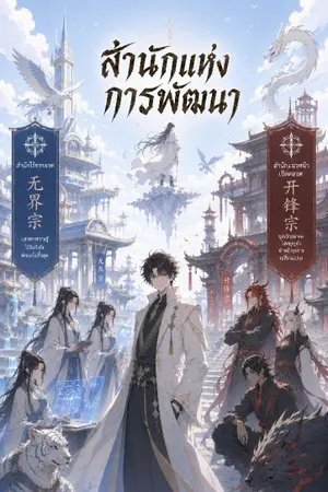 ปกนิยาย สำนักแห่งการพัฒนา