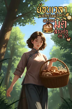 ปกนิยาย ย้อนเวลามาเกิดใหม่อีกครั้งพร้อมมิติส่วนตัว ยุค 70 (มี E-BOOK)