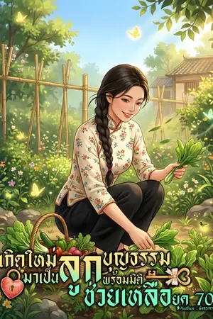 ปกนิยาย เกิดใหม่มาเป็นลูกบุญธรรมพร้อมมิติช่วยเหลือ ยุค 70 (มี E-BOOK)