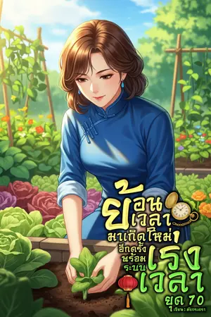 ปกนิยาย ย้อนเวลามาเกิดใหม่อีกครั้งพร้อมระบบเร่งเวลา ยุค 70