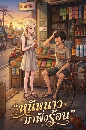 ปกนิยาย หนีหนาวมาพึ่งร้อน