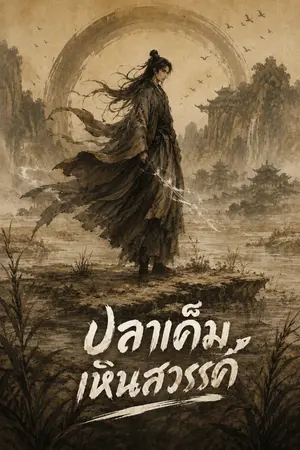ปกนิยาย ปลาเค็มเหินสวรรค์