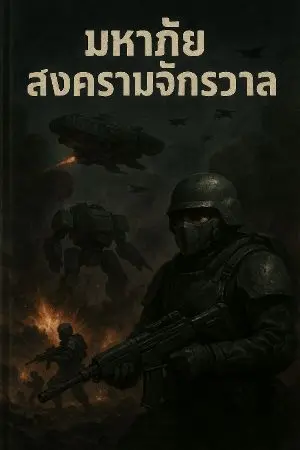 ปกนิยาย หมาภัยสงครามจักวาล