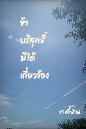 ปกนิยาย ข้าบริสุทธิ์มิได้เกี่ยวข้อง