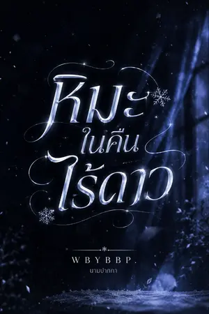 ปกนิยาย หิมะในคืนไร้ดาว