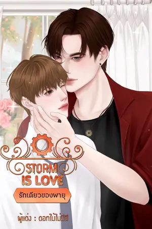 ปกนิยาย storm is love รักเดียวของพายุ