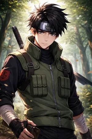 ปกนิยาย เป็นนินจาในโลกนารูโตะด้วยระบบช่วยเหลือ