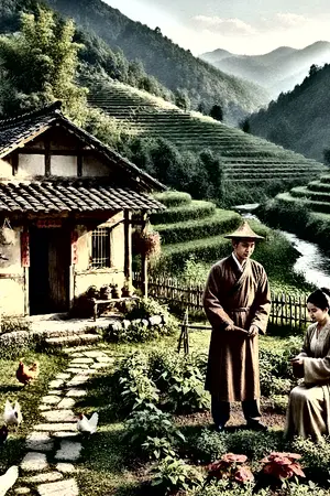 ปกนิยาย หมอหญิงทะลุมิติกับชาวบ้านไม่ธรรมดา