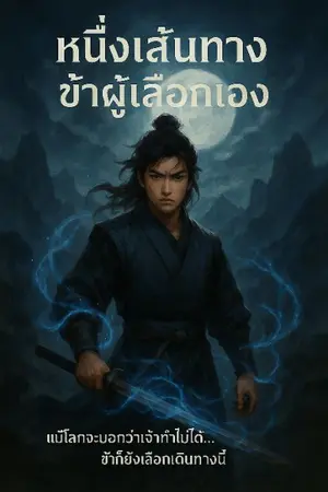 ปกนิยาย หนึ่งเส้นทาง ข้าผู้เลือกเอง