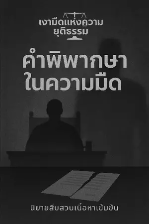ปกนิยาย คำพิพากษาในความมืด