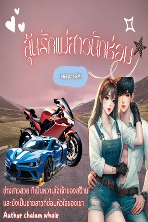 ปกนิยาย ลุ้นรักแม่สาวนักซ่อม