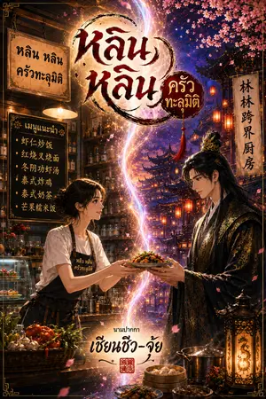 ปกนิยาย หลิน หลิน ครัวทะลุมิติ