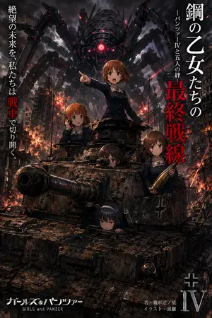 ปกนิยาย Girls und Panzer: Across the World of Fire and Steel