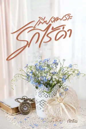ปกนิยาย เพียงเพราะรักไร้ค่า(มีE-Book ที่ MEB)