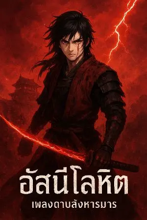 ปกนิยาย อัสนีโลหิต: เพลงดาบสังหารมาร