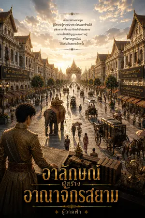 ปกนิยาย อาลักษณ์ผู้สร้างอาณาจักรสยาม