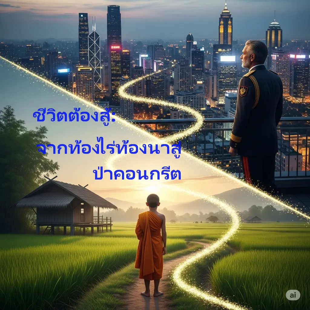 ปกนิยาย ชีวิตต้องสู้:  จากท้องไร่ท้องนาสู่ป่าคอนกรีต