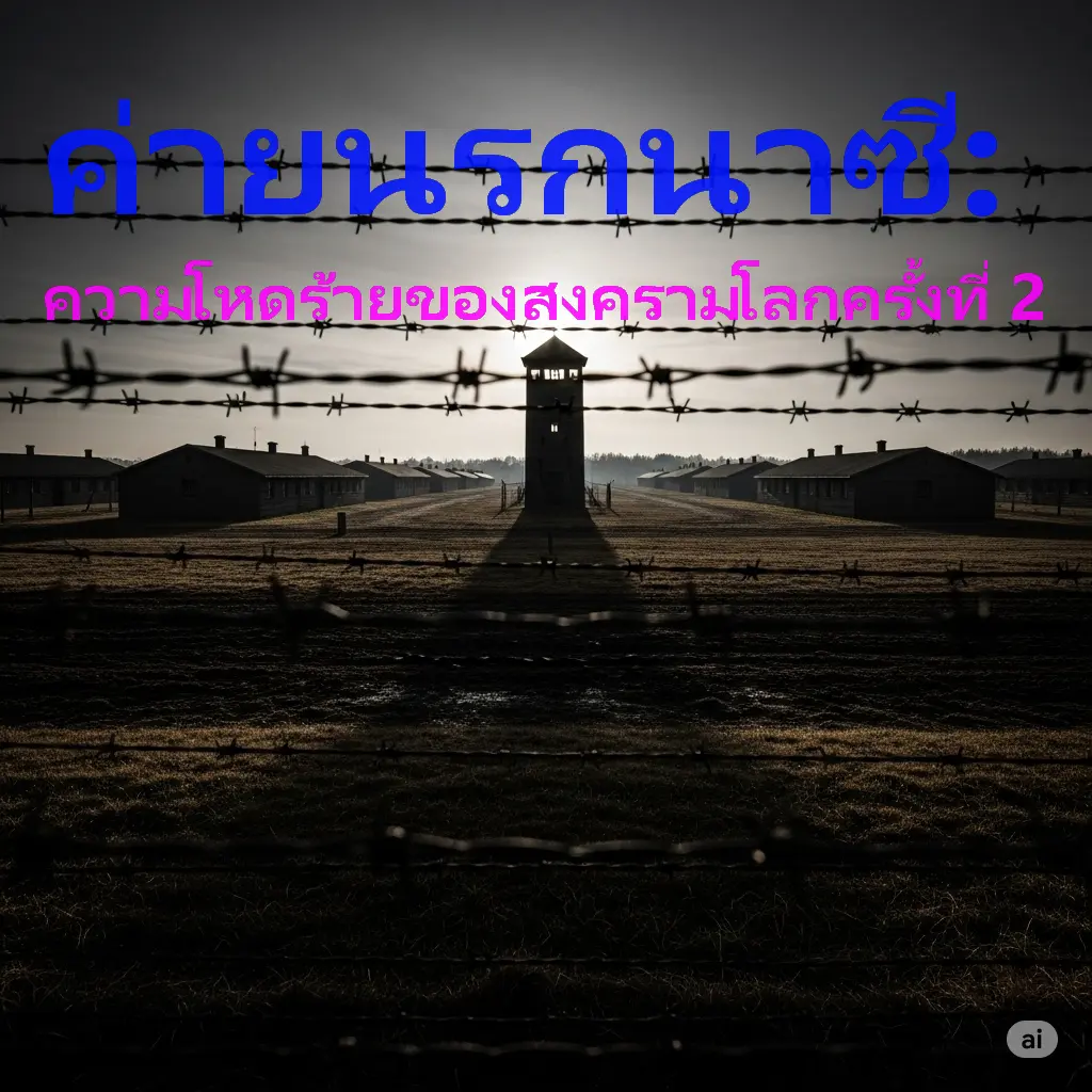 ปกนิยาย ค่ายนรกนาซี ความโหดร้ายของสงครามโลกครั้งที่ 2 (ฉบับถอดความ)