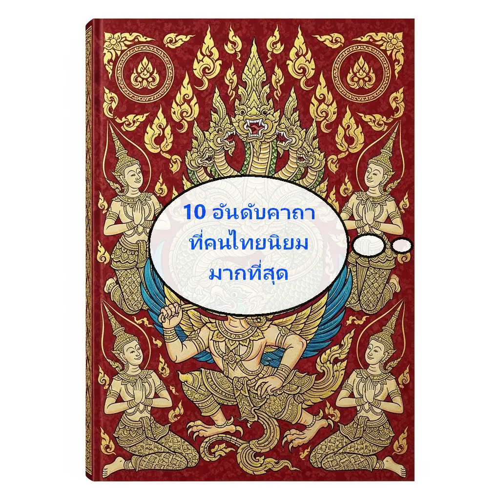 ปกนิยาย 10 อันดับคาถาที่คนไทยนิยมมากที่สุด