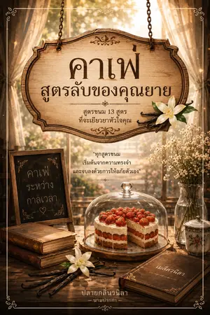 ปกนิยาย คาเฟ่สูตรลับของคุณยาย