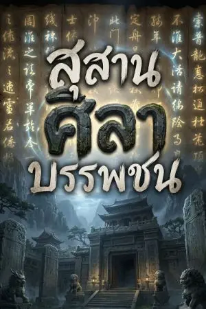 ปกนิยาย สุสานศิลาบรรพชน
