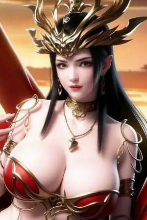 ปกนิยาย จักรพรรดิฮาเร็ม สัประยุทธ์ทะลุฟ้า