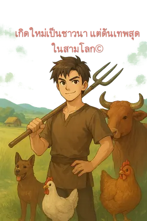 ปกนิยาย 👉 “เกิดใหม่เป็นชาวนา พลิกชะตาเป็นเทพแห่งสามโลก”