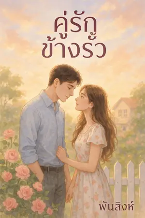 ปกนิยาย คู่รักข้างรั้ว
