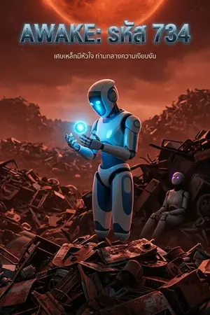 ปกนิยาย วิวัฒนาการใต้ฝุ่นแดง (Evolution Under the Red Dust)