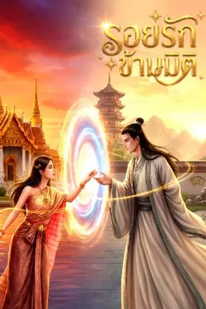 ปกนิยาย รอยรักข้ามมิติ