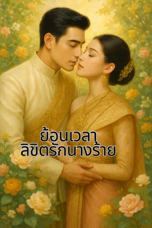 ปกนิยาย ย้อนเวลา ลิขิตรักนางร้าย