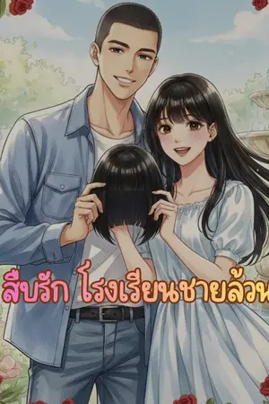 ปกนิยาย สืบรัก โรงเรียนชายล้วน