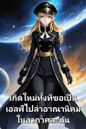 ปกนิยาย เกิดใหม่ทั้งทีขอเป็นเอลฟ์ไปล่าอาณานิคมในอวกาศละกัน รีไรท์