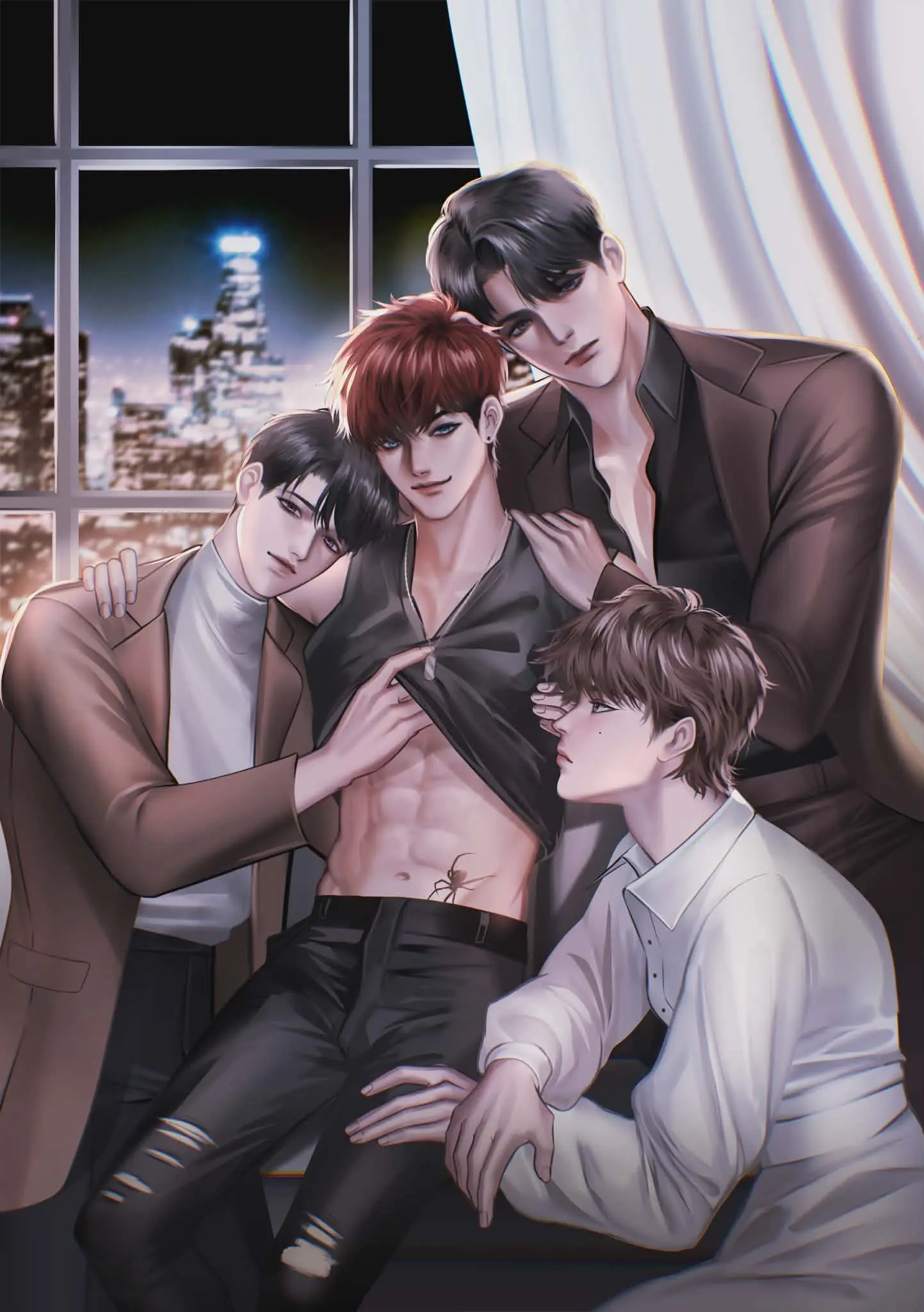 ปกนิยาย ไอ้เนมมีหมาบ้าวิ่งตามสามตัว 4P