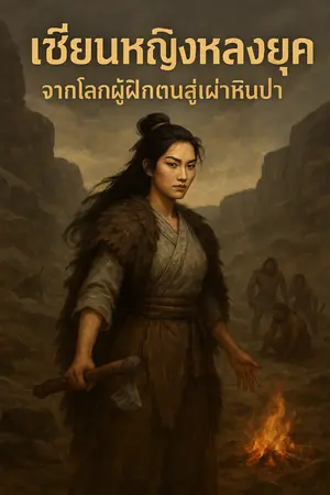 ปกนิยาย เซียนหญิงหลงยุค จากโลกผู้ฝึกตนสู่เผ่าหินป่า